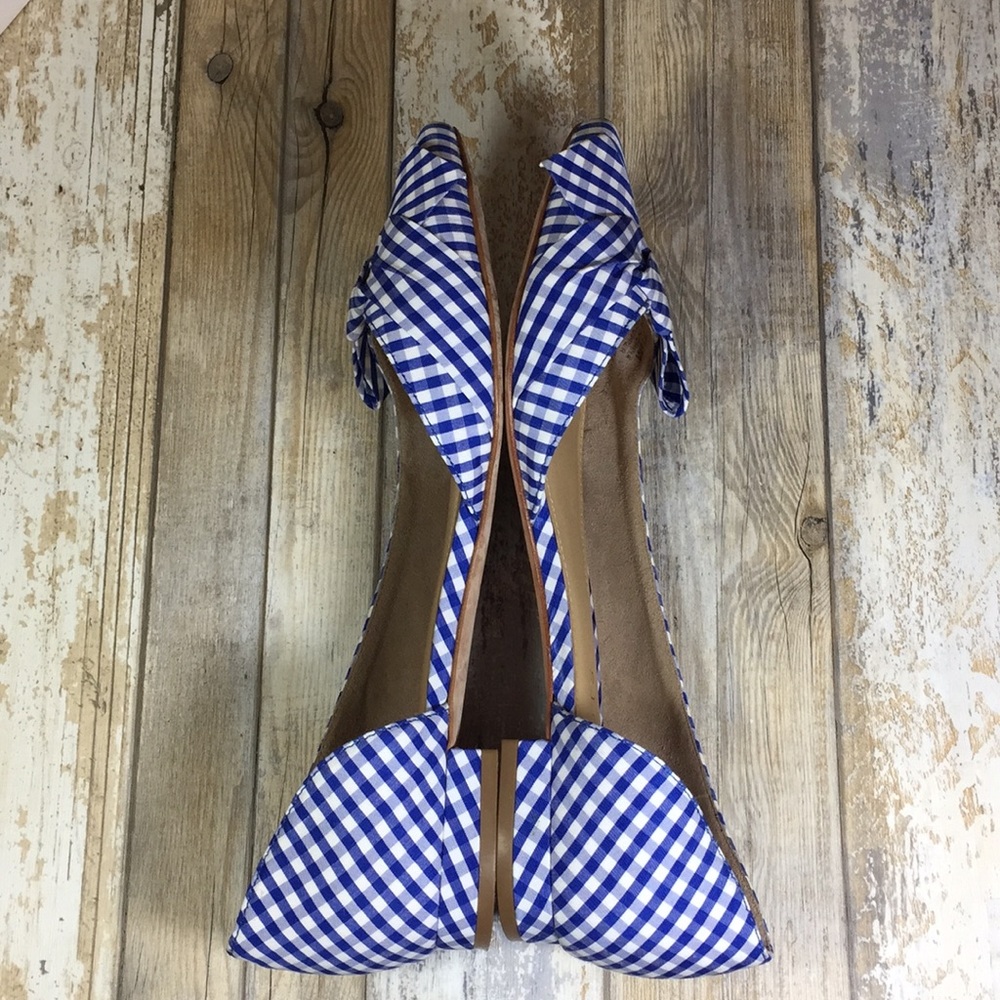 🌺Talbots Blue Edison D’orsay Bow Shoe - Picture 7 of 9